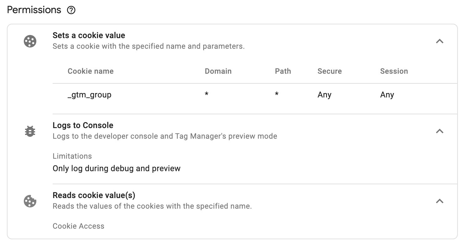 User distributor permissions