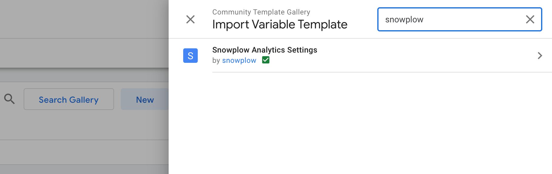 variable template gallery
