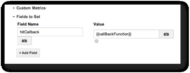 Setting "hitCallback" functions in Google Tag Manager