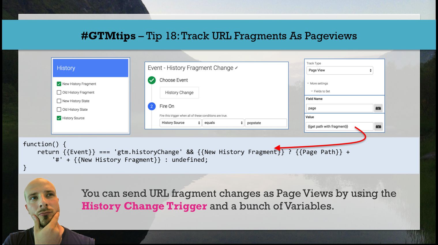 #GTMtips: Track URL Fragments As Pageviews