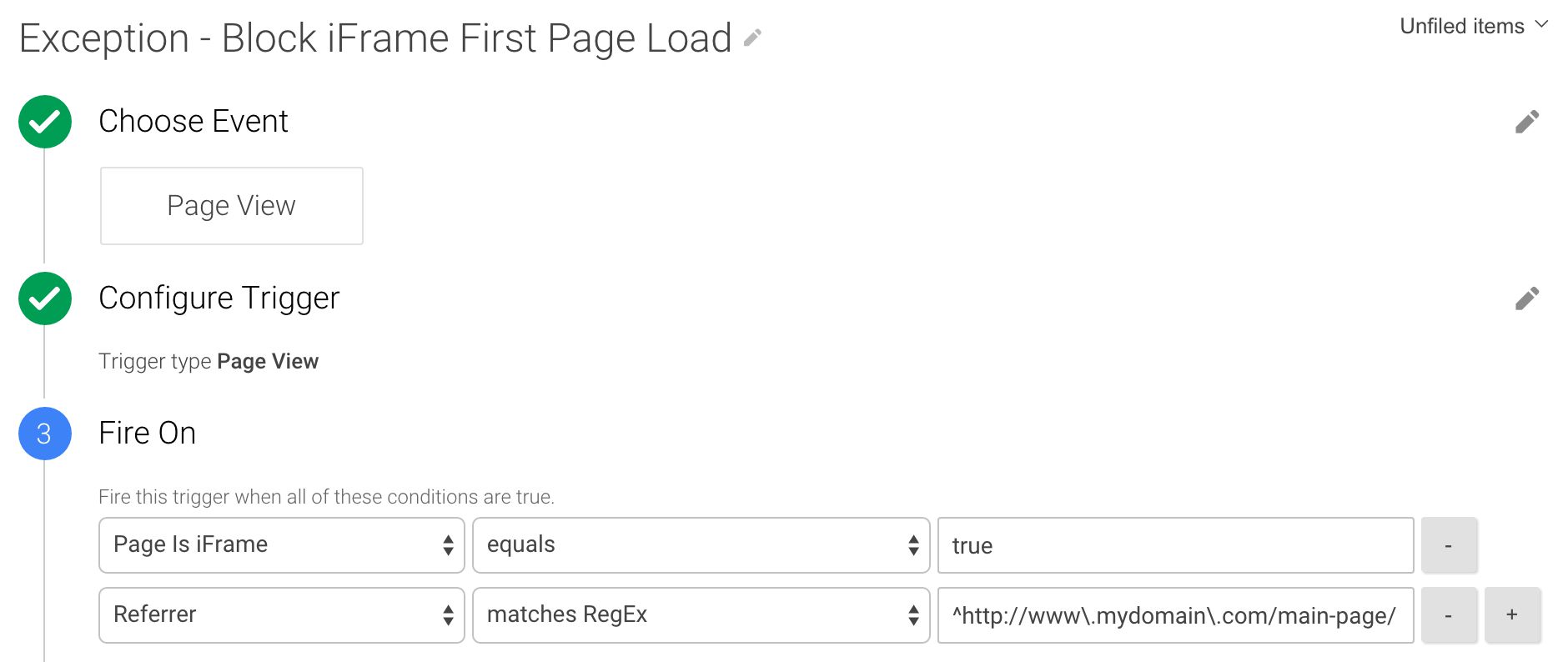 Block first iFrame page load