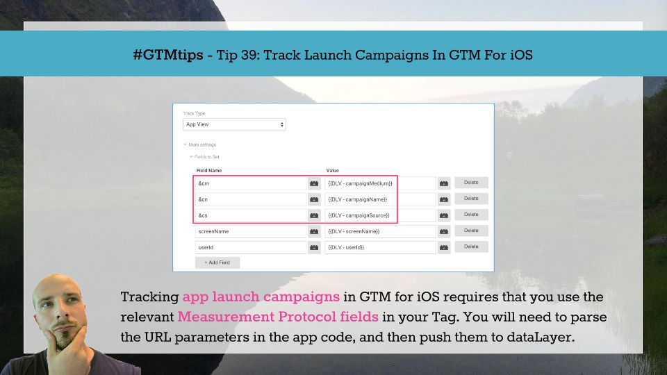 Track launch campaigns in Google Tag Manager for iOS