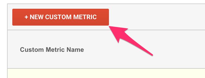 New custom metric