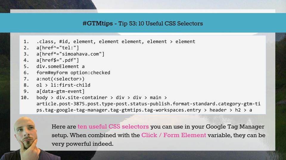 10 Useful CSS Selectors