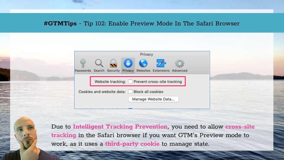 Enable Preview Mode in the Safari Browser