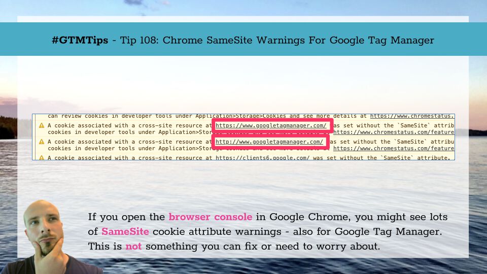 Chrome SameSite warning 