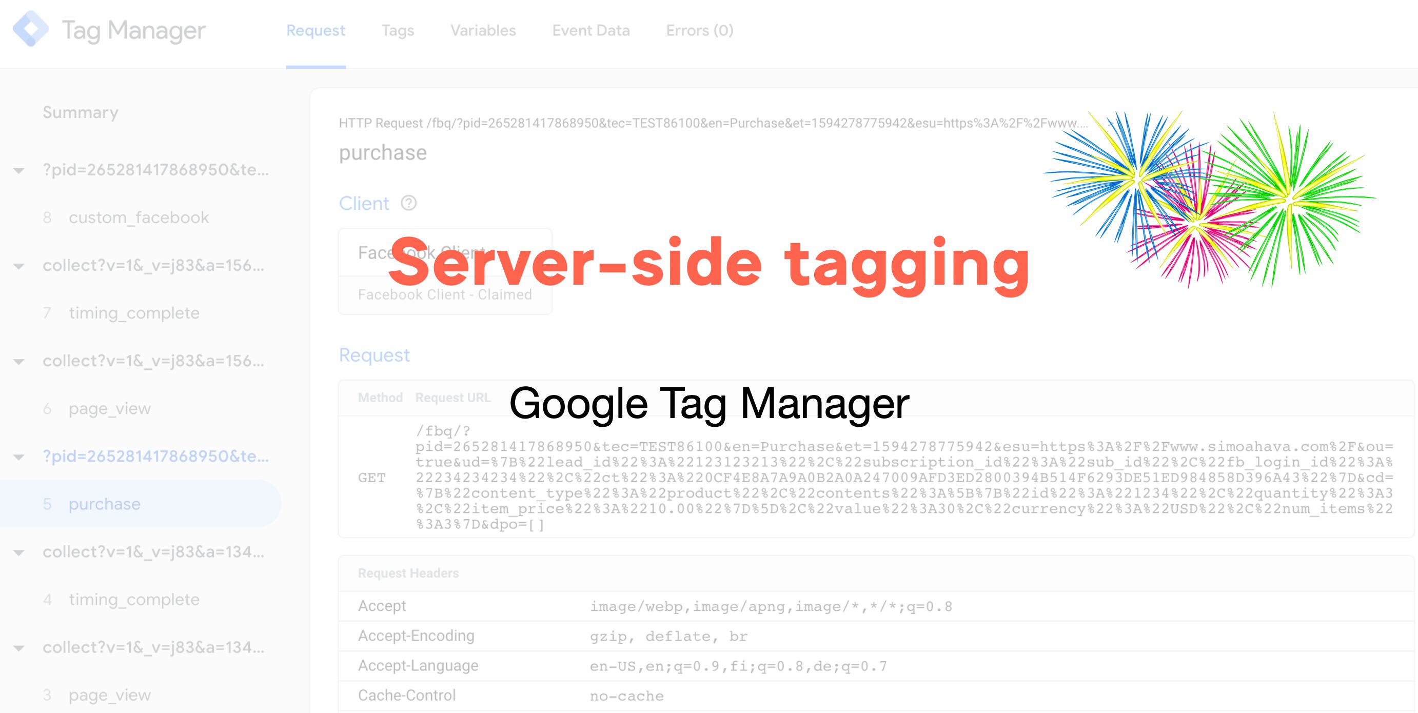 Server-side tagging