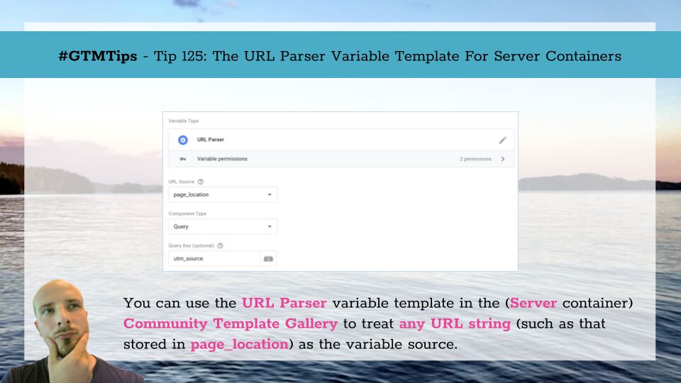 URL Parser template for server containers