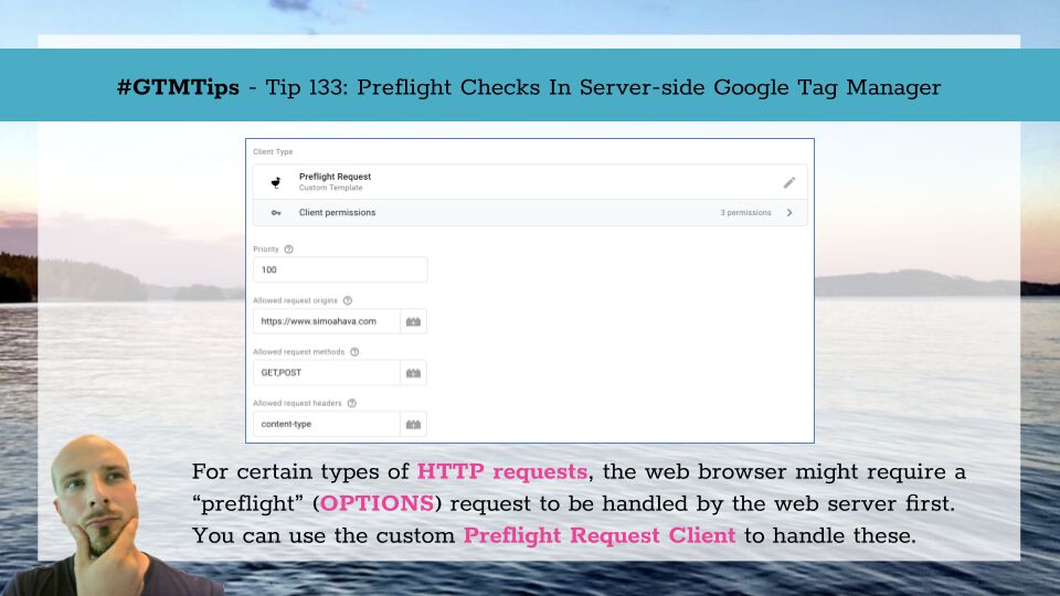 Preflight requests in server-side google tag manager